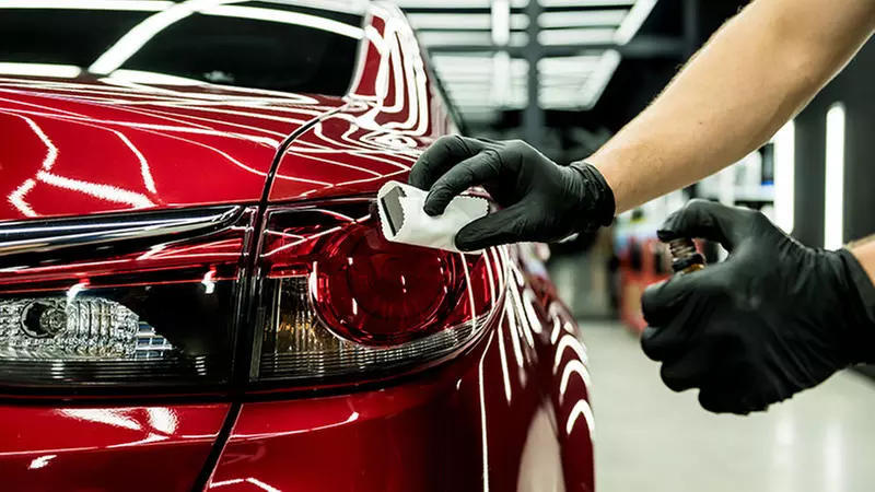 Professional automotive detailing